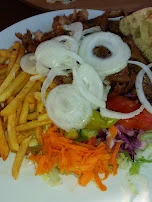 Dönerteller Mit Pommes Frites